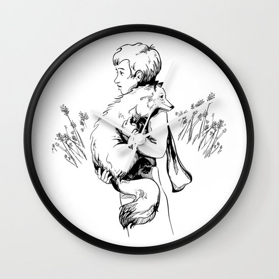 550x550 Le Petit Prince Vector Wall Clock