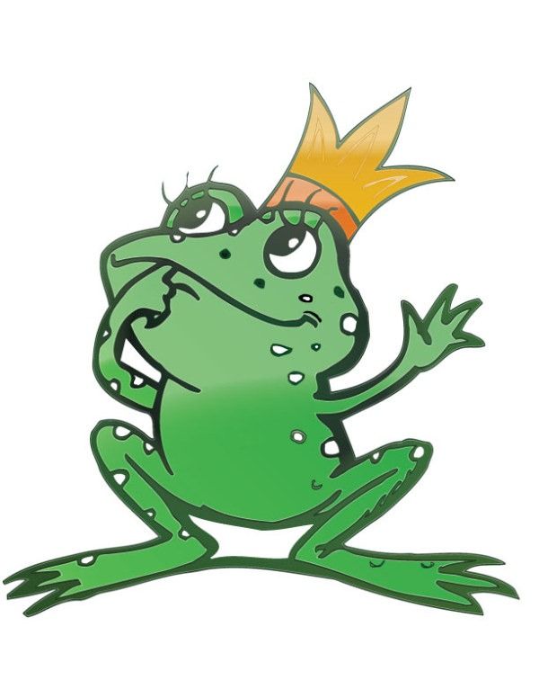 600x776 Cartoon Frog Prince Vector Material Frogs Frog Tattoos, Frog