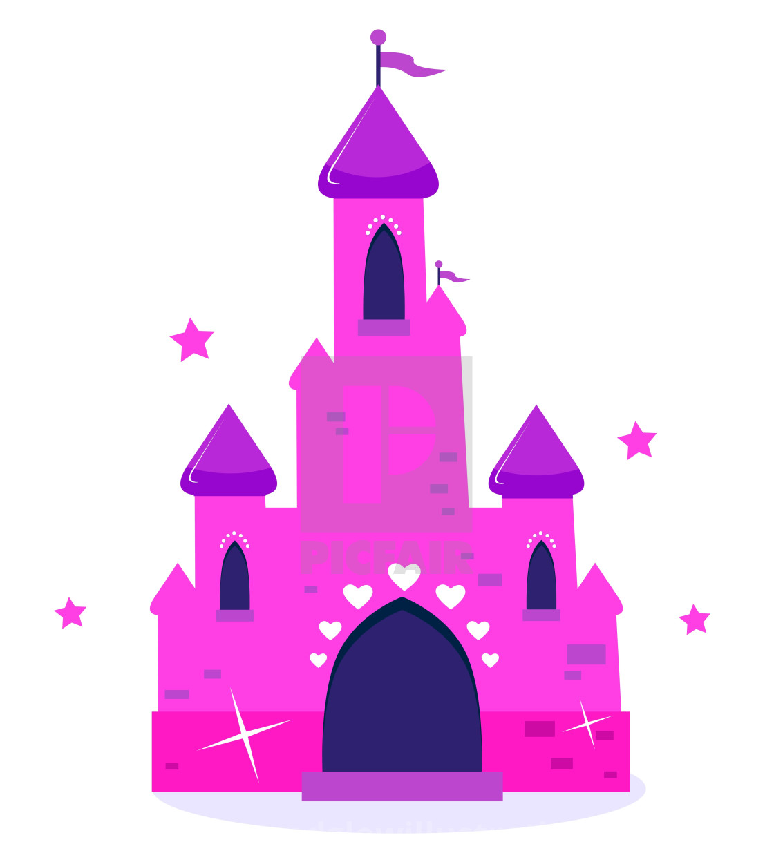 Замок доброй феи для детей