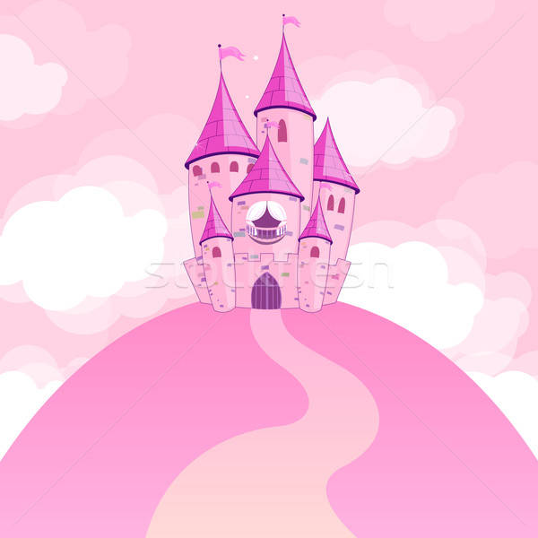 600x600 Vector Princess Castle Vector Illustration Ramona Kaulitzki