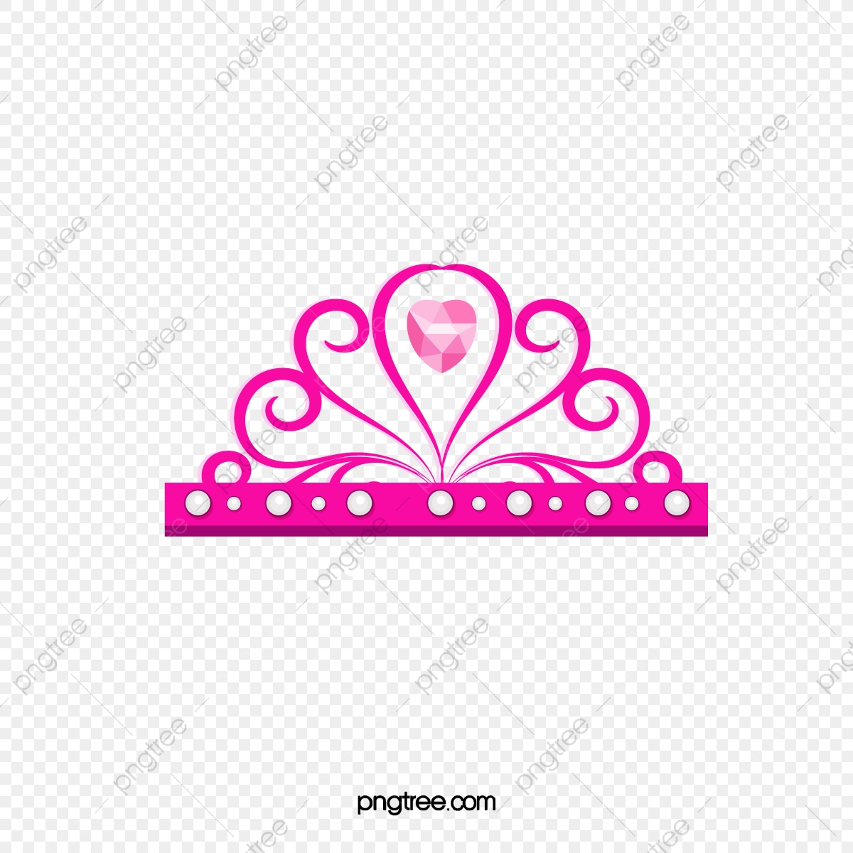 1200x1200 Cartoon Princess Crown Vector Material, Crown Clipart, Cartoon