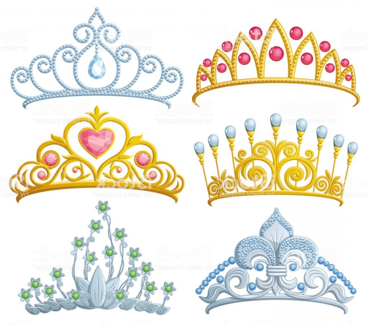 Срисовать украшение корону
