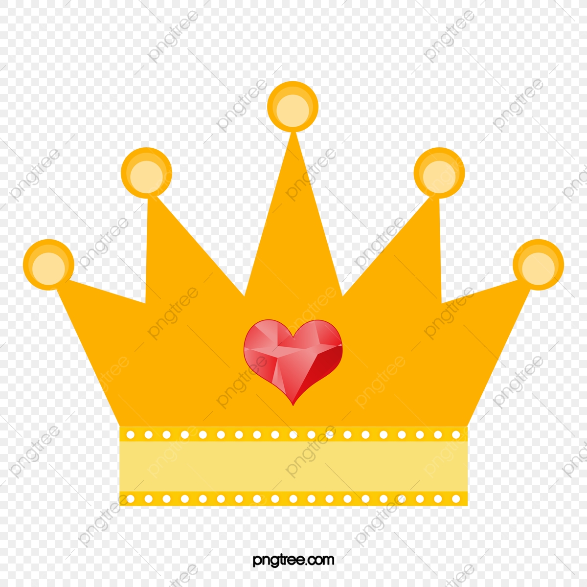 1200x1200 Cartoon Princess Crown Vector Material, Cartoon Vector, Princess