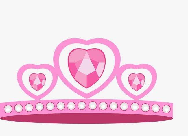 650x470 Cartoon Princess Crown Vector Material Eleman Princess Cartoon