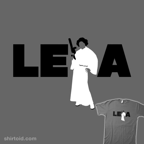 Princess Leia Shirtoid 500x500 Princess Leia Shirtoid