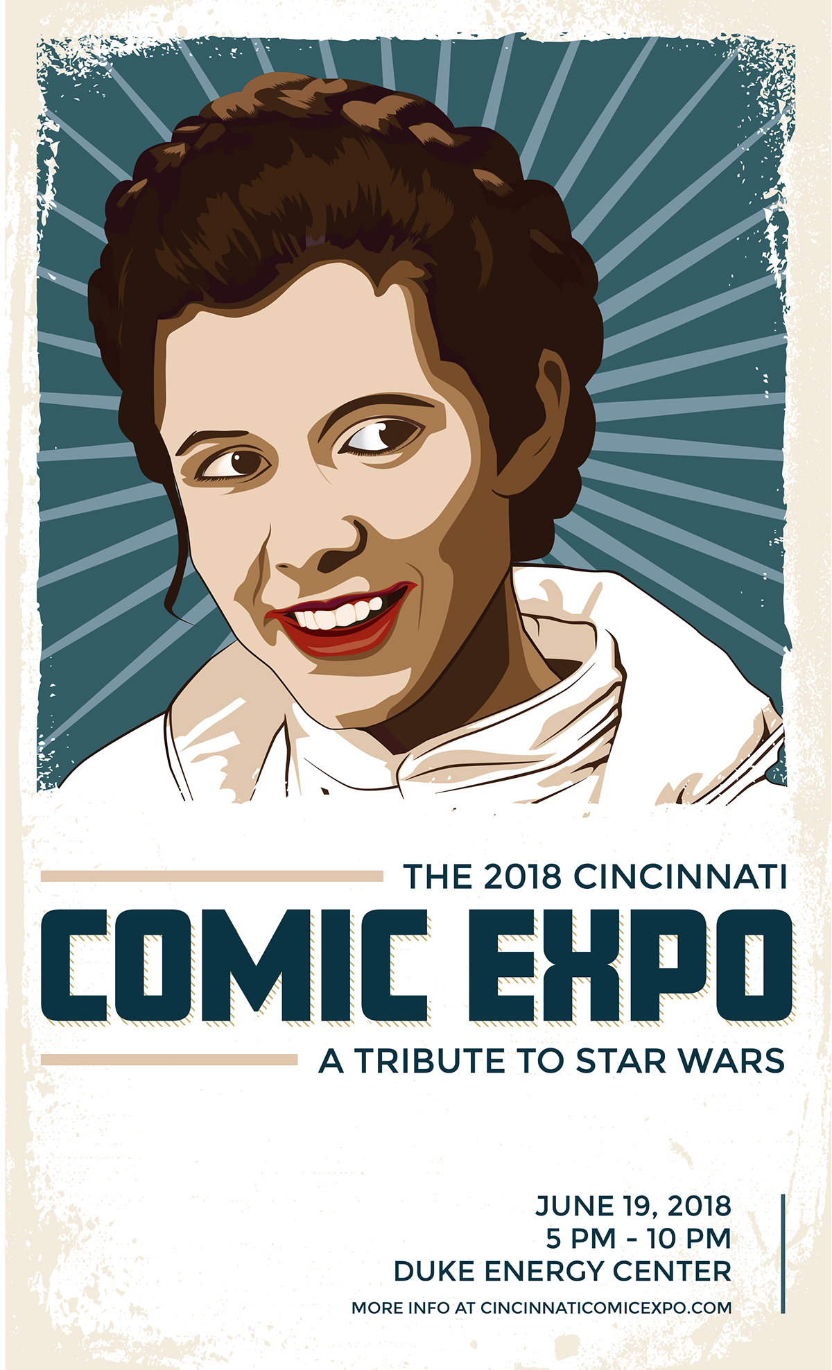 Princess Leia Vector Illustration On Behance 1200x1976 Princess Leia Vector Illustration On Behance