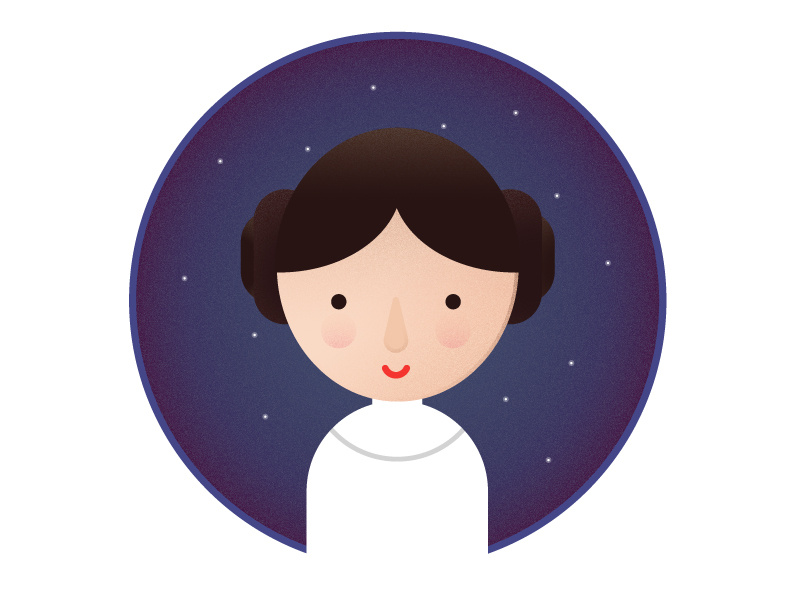 Download Princess Leia Vector at Vectorified.com | Collection of ...