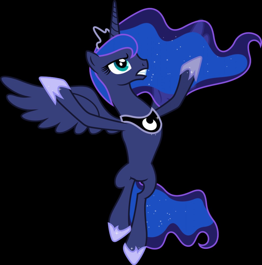 1065x1080 Princess Luna Raising The Moon Vector Cqrecords