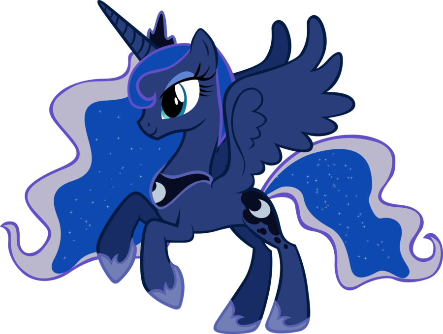 900x680 Mlp Princess Luna Vector