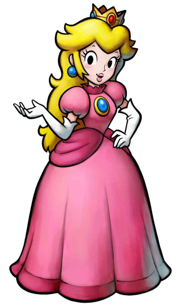 600x980 Sexy Princess Peach Clipart
