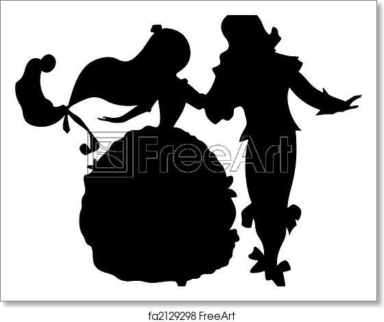 560x470 Free Art Print Of Fairy Tale Dance Dancing Prince And Princess