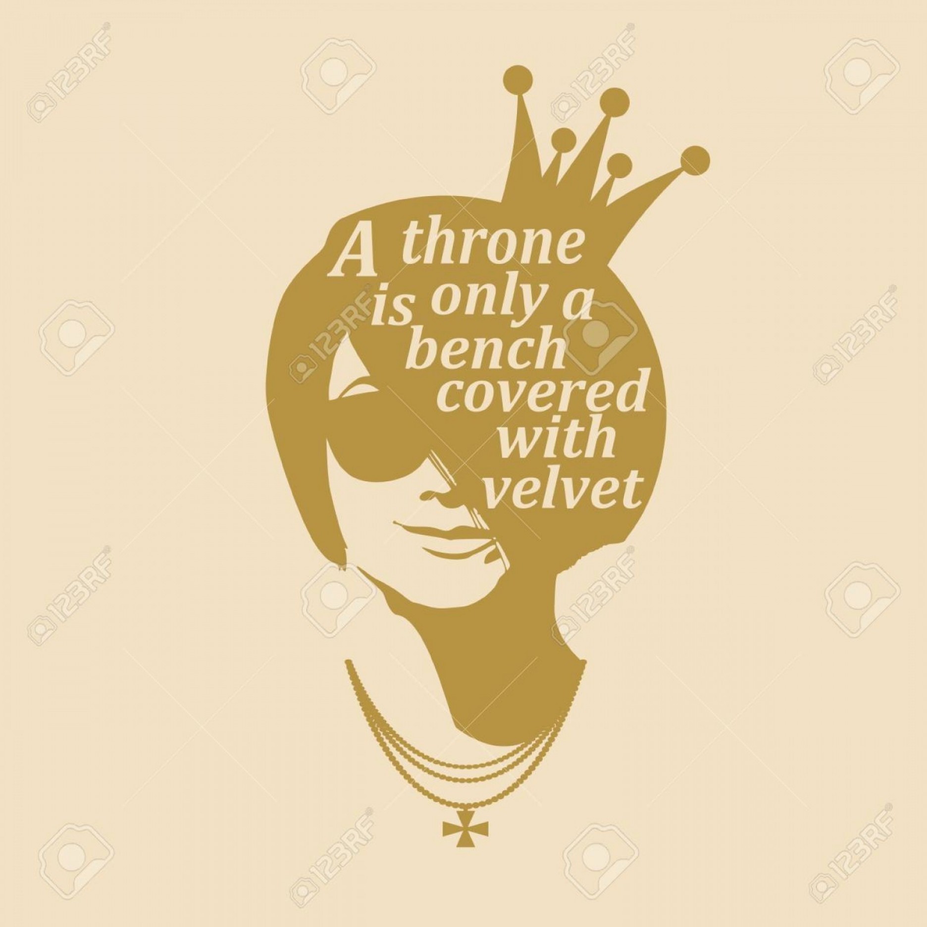 1872x1872 Photostock Vector Vintage Princess Silhouette Elegant Portrait