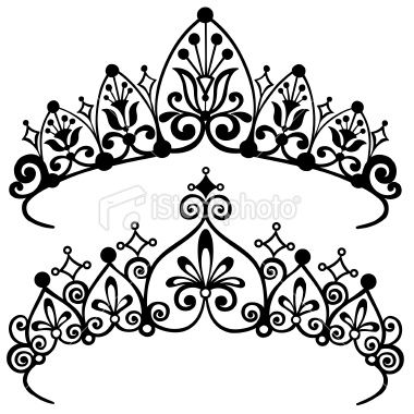 Princess Tiara Crowns Silhouette Vector Illustration Rachel 380x380 Princess Tiara Crowns Silhouette Vector Illustration Rachel