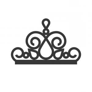 300x300 Colorful Of Golden Princess Crown Vector Cultracing