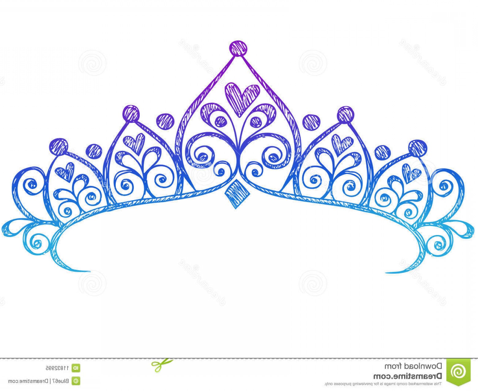 1560x1278 Royalty Free Stock Photo Sketchy Princess Tiara Crown Notebook