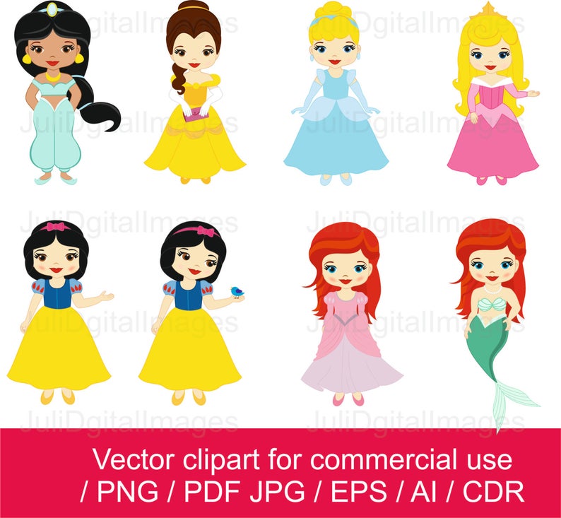 794x733 Princesses Clipart Little Princess Clipart Princess Vector Etsy