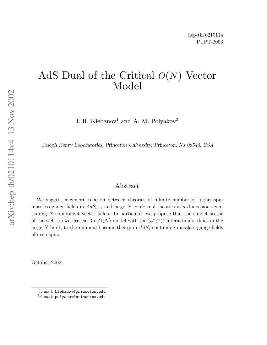 850x1100 Pdf Ads Dual Of The Critical O