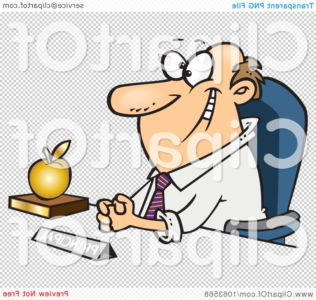 1080x1024 Unique Principal Cartoon Vector Design Free Vector Art, Images