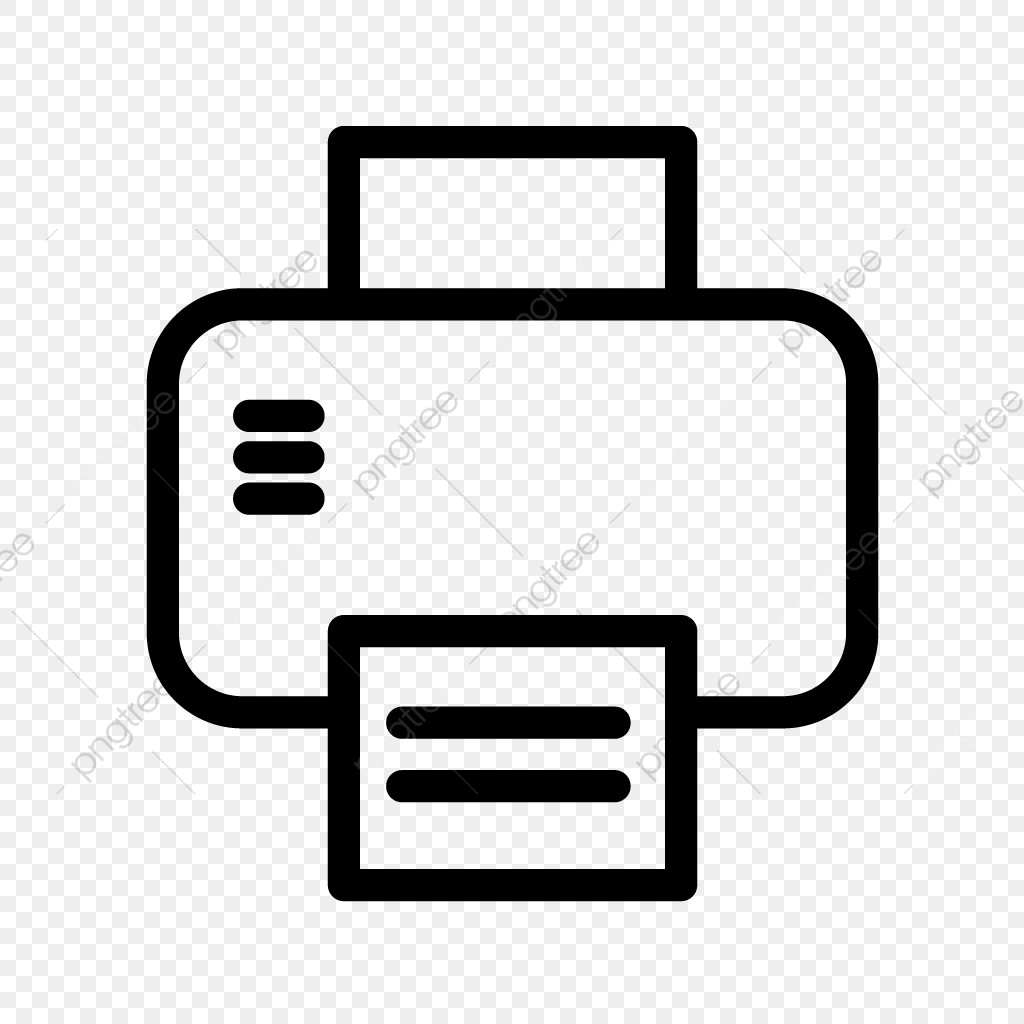 1024x1024 Printer Vector Icon, Print, Printer, Printing Png And Vector