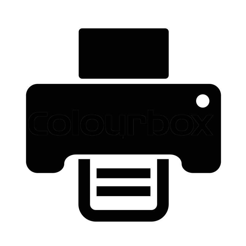 800x800 Simple Silhouette Icon Button Stock Vector Colourbox