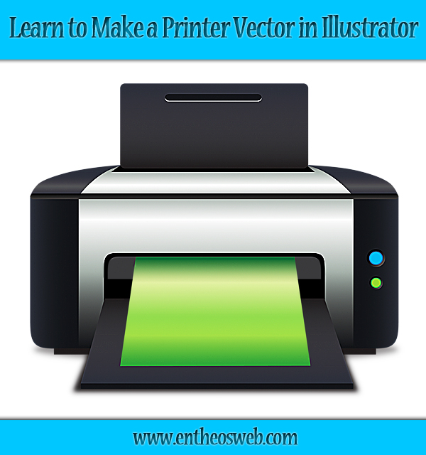 600x640 Learn To Make A Printer Vector In Illustrator Entheosweb