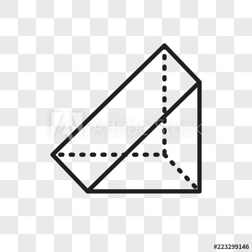 500x500 Prism Vector Icon Isolated On Transparent Background, Prism Logo