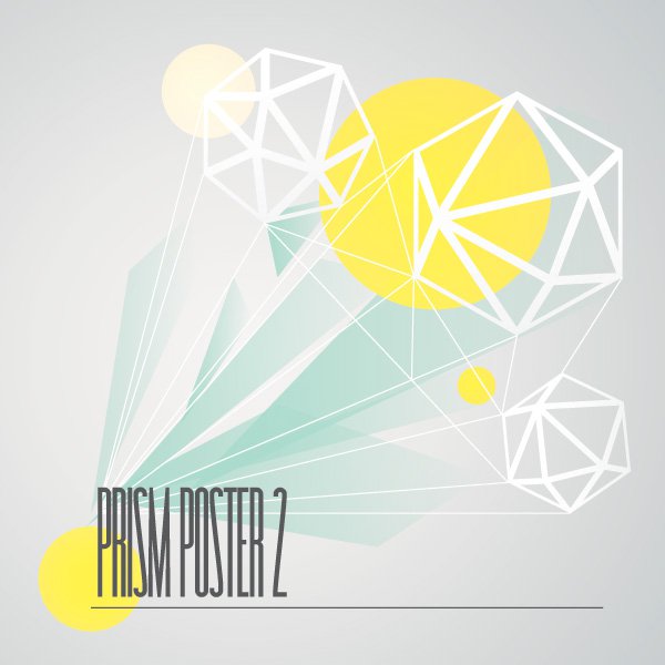 600x600 Prism Poster Free Vector