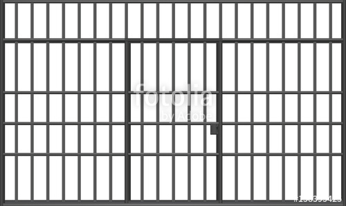 500x298 Prison Bars Vector Stock Image And Royalty Free Vector