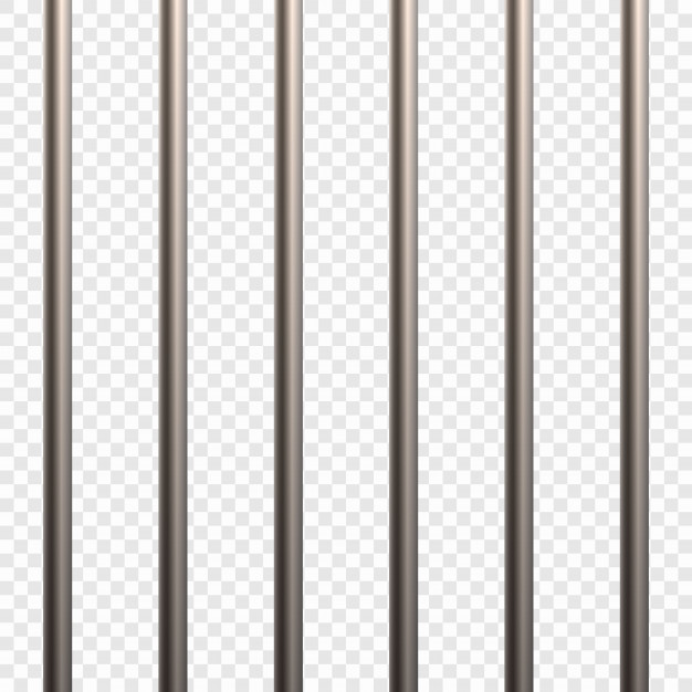 626x626 Prison Cell Bars Vector Premium Download