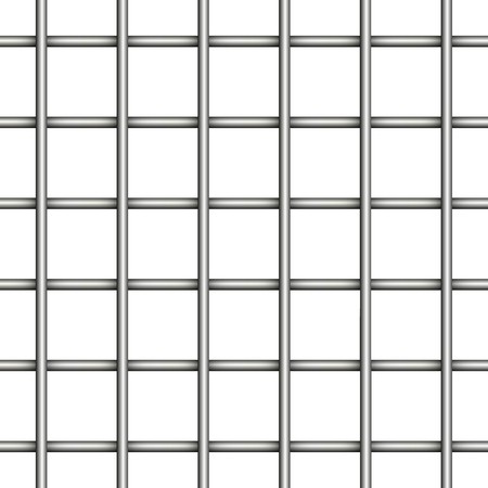 450x450 Prison Jail Iron Mesh Seamless Realistic Vector Background