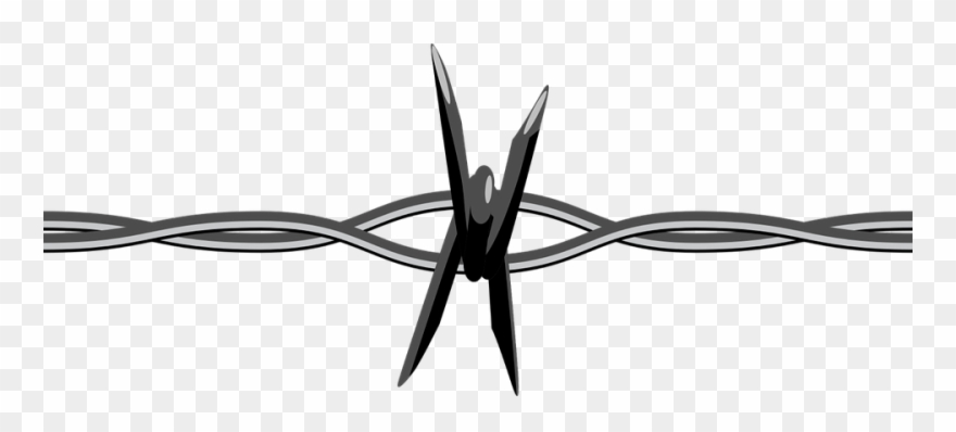 880x398 Prison Vector Kawat Berduri Picture Free Library