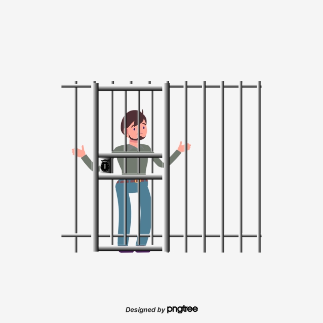 640x640 Vector Man In Prison, Business People, Cartoon Characters, Vector