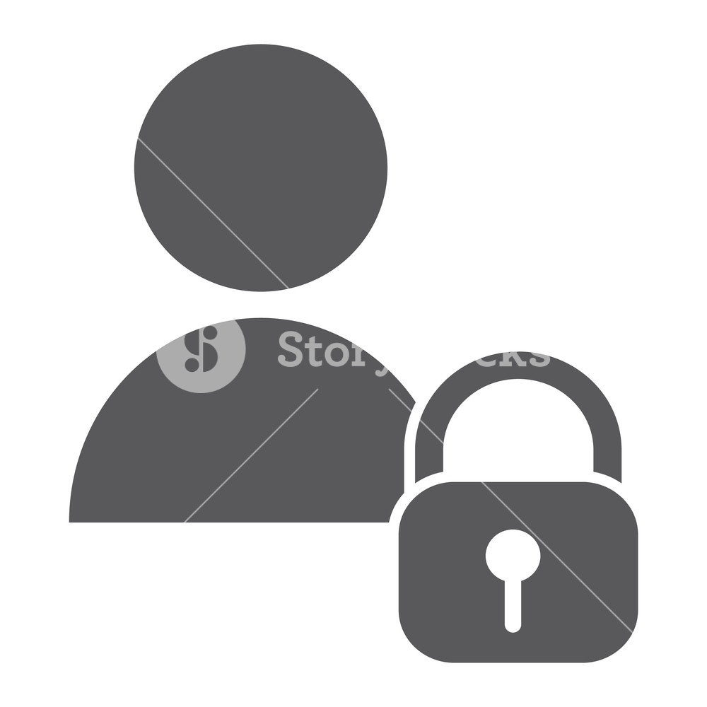 1000x1000 User Unlocked Glyph Icon, Privacy And Safety, Profile Sign, Vector