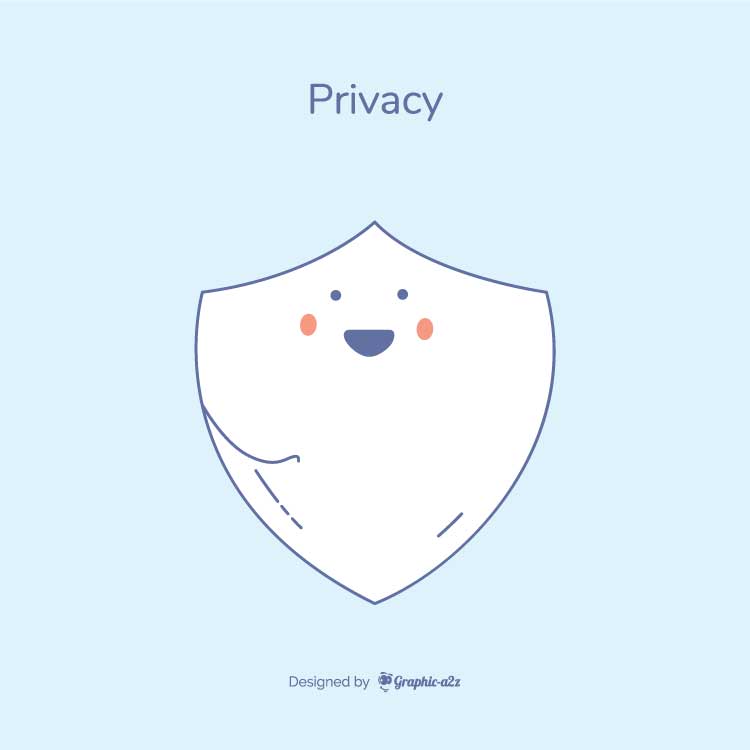 750x750 Free Vector Privacy Icon For Business Use