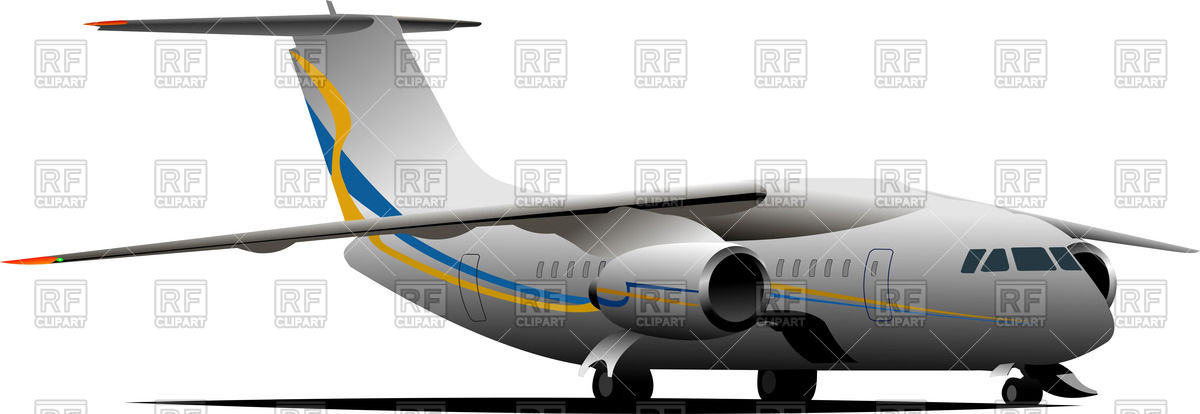 Private Jet Vector