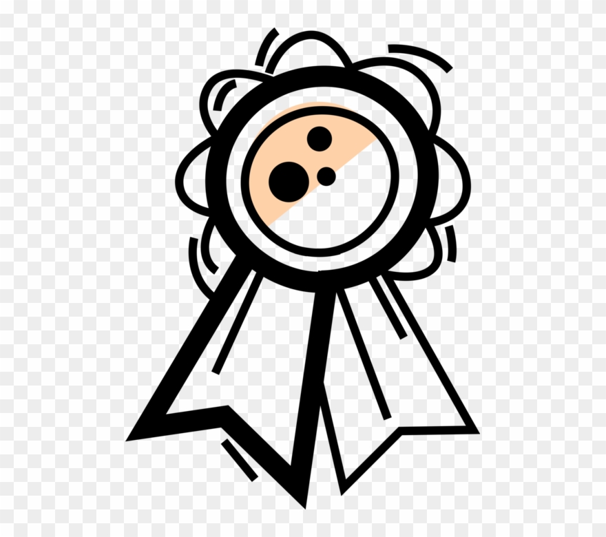 880x780 First Place Prize Ribbon Vector Image Illustration