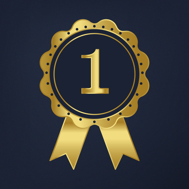 626x626 First Prize Ribbon Award Vector Vector Free Download