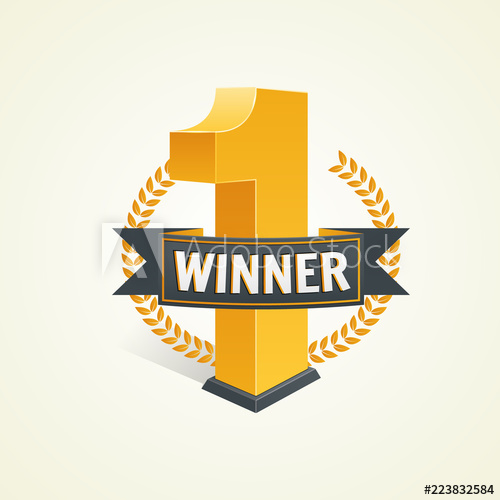 500x500 First Place Competition Winner Win Award Champion Celebration