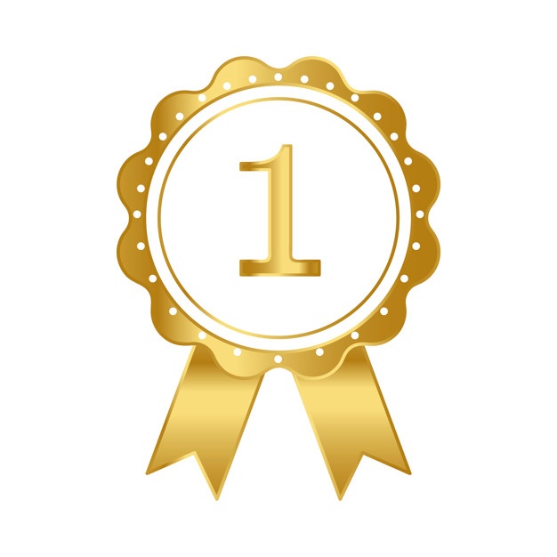 626x626 First Prize Ribbon Award Vector Vector Free Download