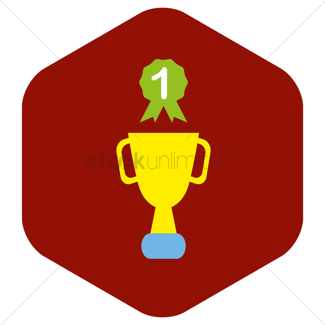 1300x1300 Free First Prize Vector Image