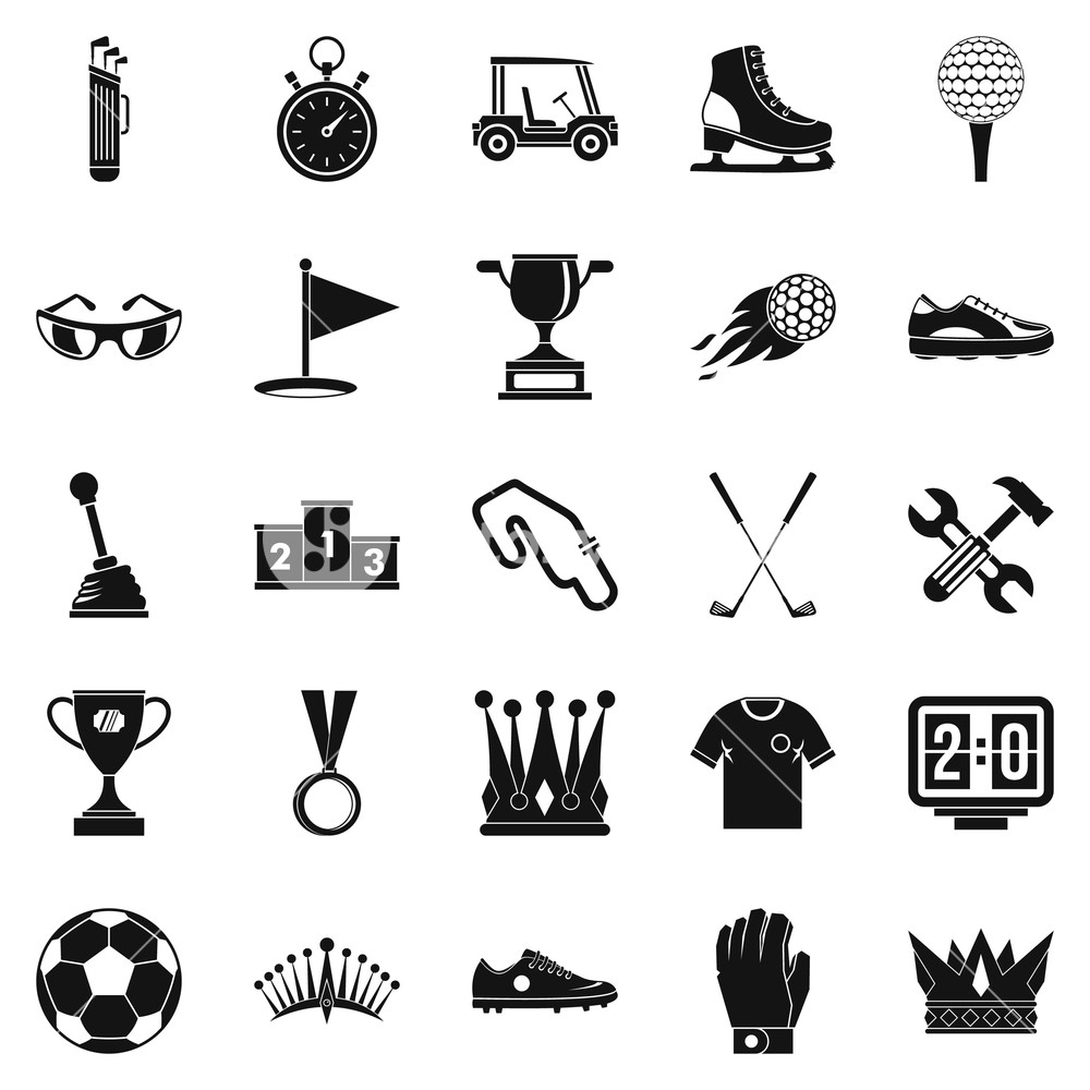 1000x1000 Prize Icons Set Cartoon Set Of Prize Vector Icons For Web