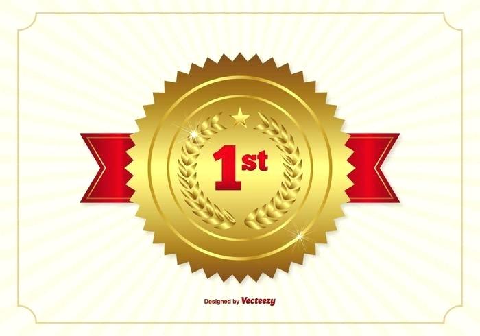 700x490 First Prize Ribbon Place Badge Illustration Vector Amylambert