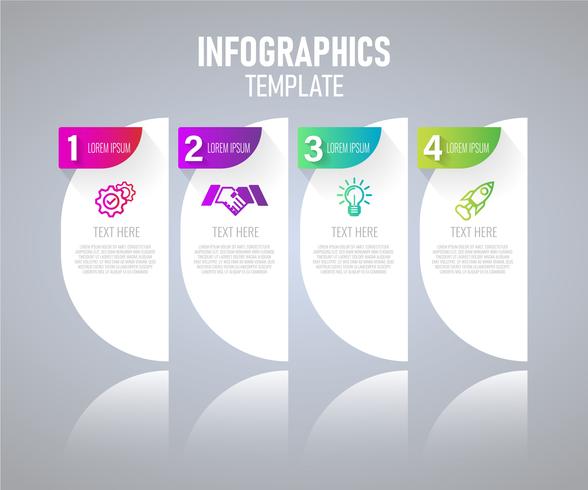 588x490 Infographics Elements With Steps For Presentation Concept, Graph