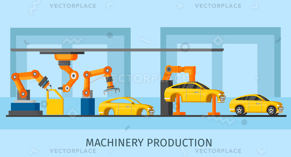 1000x540 Industrial Automated Machinery Manufacturing Template Robotic