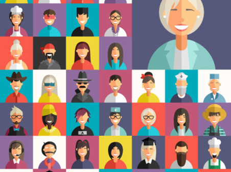 452x336 Flat Professional Characters Vector Icons Free Flat Professional