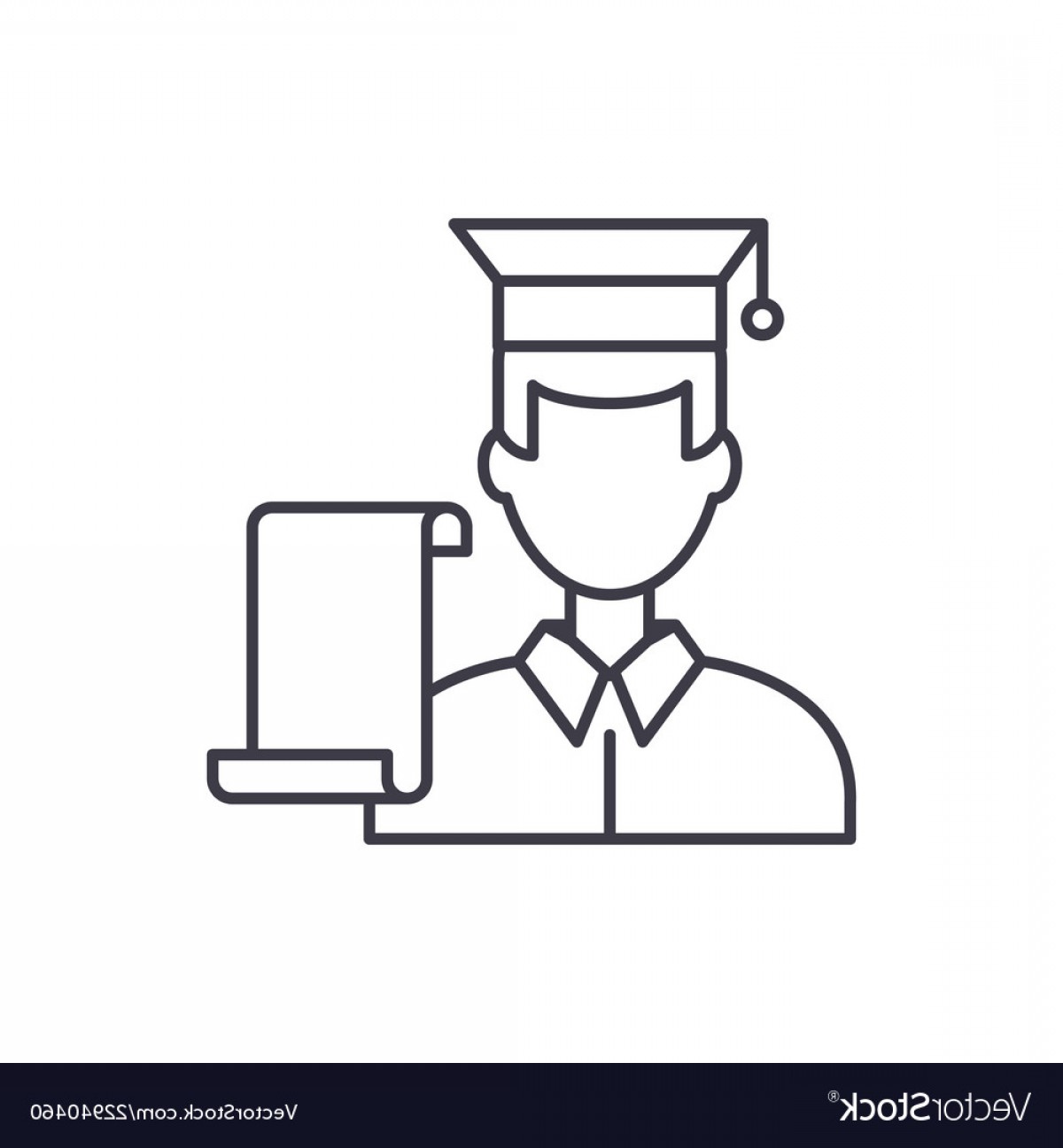 1200x1296 Professor Teacher Line Icon Concept Professor Vector Handandbeak