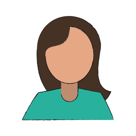 450x450 Nurse Avatar Profile Icon Vector Illustration Graphic Design