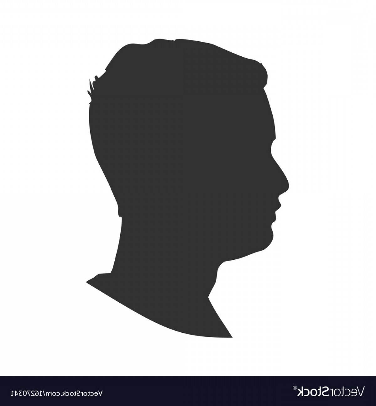 1200x1296 Face Profile Silhouette Man Avatar Profile View Male Face