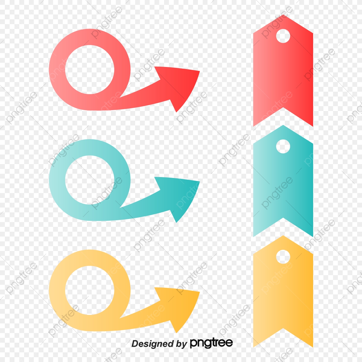 1200x1200 Red Green Green Yellow Progressive Arrow Roughness Element