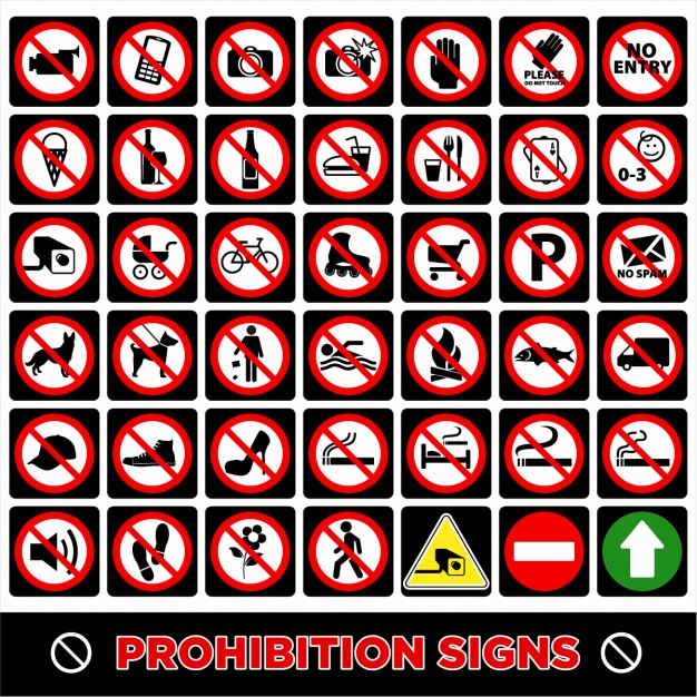 626x626 Prohibited Vectors, Photos And Free Download